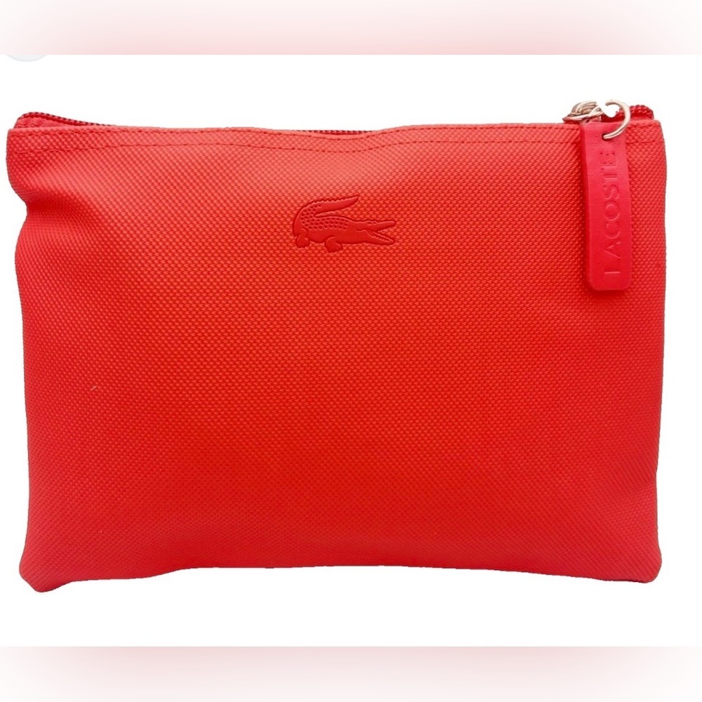 Lacoste Vibrant Red Pouch